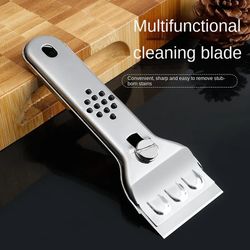 glass decontamination shovel: multifunctional scraper set for wall, floor, tile, kitchen stove - household cleaning tool