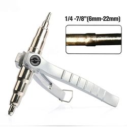 copper tube expander: manual tool for repairing refrigeration & air conditioner pipes (6mm-22mm)