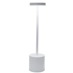 led rechargeable touch table lamp - bedside & outdoor light