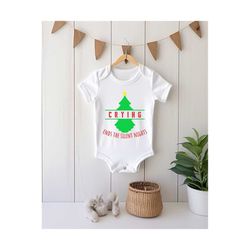 ends the silent night, baby announcement onesie, funny baby onesie, holiday baby onesie, christmas onesie, baby outfit,