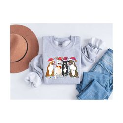 christmas dog sweatshirt, pitbull terrier shirt, dog lover gift, dog christmas shirt, dog owner christmas gift, holiday