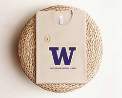 college football playoff washington shirt