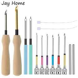 diy embroidery punch needles: cross stitch & knitting art handmade tools and sewing accessories