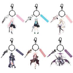 anime blue archive hayase yuka cosplay key chain acrylic figure ajitani hifumi keyring bags car pendant fans toy gift