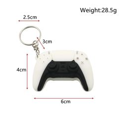 fashion ps5 simulation drop glue console game handle keychain boys pendant llaveros simple tide play hanging ornaments