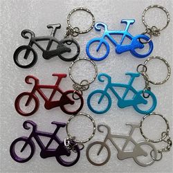 outdoor edc multi bike bicycle keychain bottle wine beer opener tool muilti colors keyring