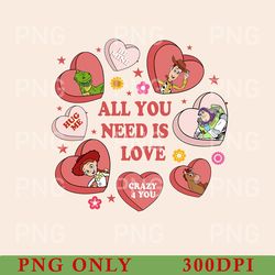 all you need is love png, valentine toy story png xoxo png, hug me png, disneyland valentine day, gift valentine day png