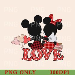 Cute Happy Valentine PNG, Gift Love Hear, Valentine Mouse Hearts PNG, Mouse Valentine's Day, Valentine's Png, Mouse PNG
