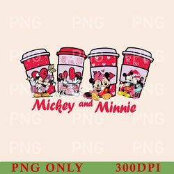 cartoon valentine coffee png, mouse coffee valentine png, valentine coffee png print, cartoon coffee png, digital png