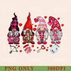 gnomes valentines day png, gnome hearts png, valentines day shirts for women, valentines day gift, cute gnome valentine