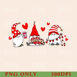 retro gnomes valentines day png, gnome hearts png, valentines day for women, valentines day gift, cute gnome valentine