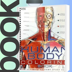 the human body coloring book: the ultimate anatomy study guide (dk human body guides)