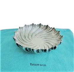 tiffany & co antique bowl cup ashtray silver soldered 150gr wide 13.5 cm
