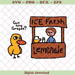 got any grapes ice fresh lemonade svg download file, png - svg files, z1405