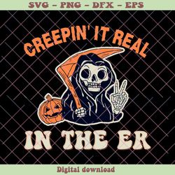 horror ghost creepin it real in the er svg download file, png - svg files, z1418