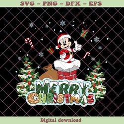 disneyland mickey merry christmas png sublimation file, png - svg files, z1449