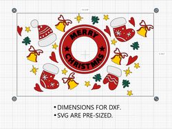 christmas svg, christmas wrap svg, christmas cold cup svg, xmas svg, venti cold cup svg, coffee venti cold cup svg, wint
