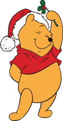 winnie the pooh christmas svg, pooh svg, winnie svg, christmas svg, merry christmas svg, disneyland, digital download