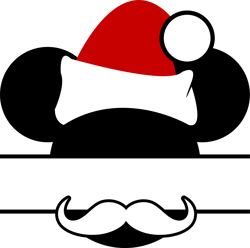 Mickey head christmas Svg, Disney Christmas Svg, Disney Svg, Disney Christmas logo Svg, Cut Files, Digital Download-32