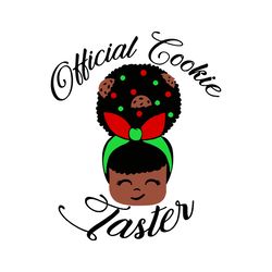 ohicial cookie faster svg, black girl christmas svg, black woman svg, afro woman christmas svg, digital download