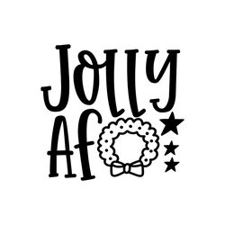 jolly af svg, christmas svg, merry christmas svg, christmas svg design, christmas logo svg, digital download-1