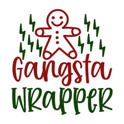 gangsta wrapper svg, christmas svg, merry christmas svg, christmas svg design, christmas logo svg, digital download