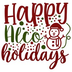 happy alco holidays svg, christmas svg, merry christmas svg, christmas svg design, christmas logo svg, cut file