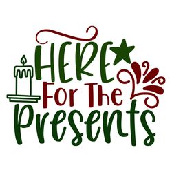 here for the presents svg, christmas svg, merry christmas svg, christmas svg design, christmas logo svg, cut file-1