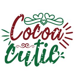 cocoa cutie svg, christmas svg, merry christmas logo svg, christmas svg design, christmas logo svg, digital download