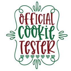 official cookie tester svg, christmas svg, merry christmas svg, christmas svg design, christmas logo svg, cut file-1