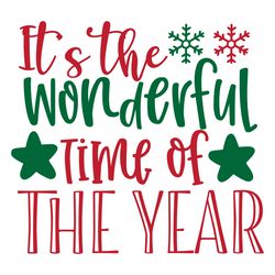 its the most wonderful time of the year svg, christmas svg, merry christmas svg, christmas svg design, digital download