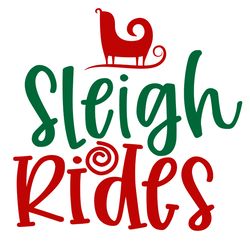 sleigh rides svg, christmas svg, merry christmas svg, christmas svg design, christmas logo svg, digital download-2
