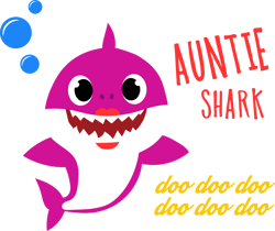 auntie shark svg, baby shark family svg, baby shark birthday family svg, shark family svg, shark svg, digital download-1
