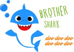 brother shark svg, baby shark family svg, baby shark birthday family svg, shark family svg, shark svg, cut file-2