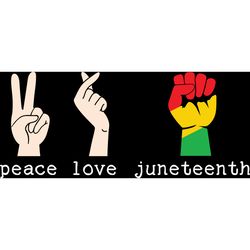 peace love juneteenth svg, juneteenth svg, juneteenth design, black girl svg, african american svg, month svg, cut file