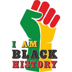 i am balck history svg, juneteenth logo svg, black girl svg, juneteenth design, african american svg, month svg