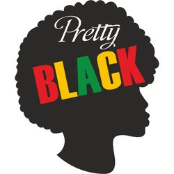 pretty black svg, juneteenth logo svg, black girl svg, juneteenth design, african american svg, month svg, cut file