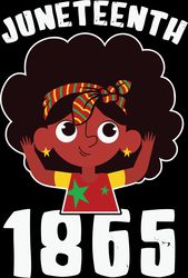 juneteenth 1865 svg, juneteenth design, black girl svg, african american svg, black history svg-digital download-1