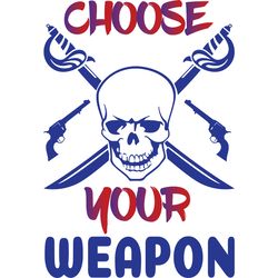 choose your weapon svg, christmas svg, christmas logo svg, merry christmas svg, digital download