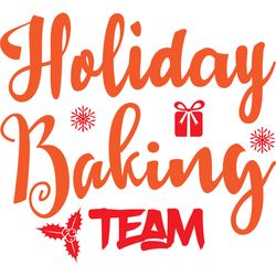 holiday baking team svg, christmas svg, christmas logo svg, merry christmas svg, digital download