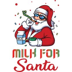 milk for santa svg, christmas svg, christmas logo svg, merry christmas svg, digital download