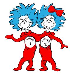 thing 1 and thing 2 svg, dr seuss svg, dr seuss logo svg, cat in the hat svg, dr seuss gifts, digital download