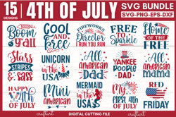 4th of july svg bundle, 4th of july bundle svg file, 4th of july svg, happy 4th of july svg file cut digital download