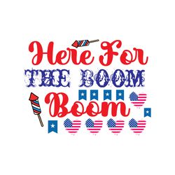 here for the boom boom svg, 4th of july svg, happy 4th of july svg, digital download