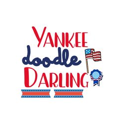 yankee doodle darling svg, 4th of july svg, happy 4th of july svg, digital download