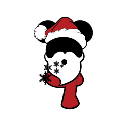 Mickey head santa Png, Mickey Christmas Png, Mickey Minnie Mouse Png, Disney Christmas png, Digital download-14