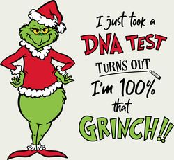 dna test 100 that grinch, grinch christmas avg, the grinch christmas svg, grinch svg, grinch face svg, instant download