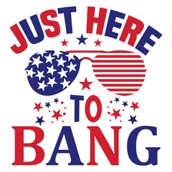 just here for to bang svg, 4th of july svg, happy 4th of july svg, digital download-1