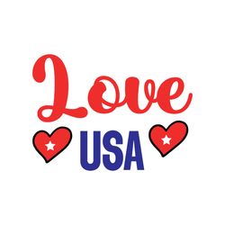 love usa svg, 4th of july svg, independence day svg, happy 4th of july svg, digital download