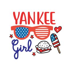 yankee girl svg, 4th of july svg, independence day svg, happy 4th of july svg, digital download